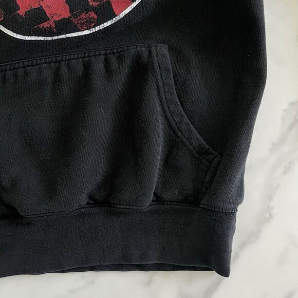 Quicksilver Vintage Hoodie Men’s small Surf Skate 90s Y2K Cotton Goth Grunge - Picture 6 of 8